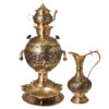 Samovar en laiton persan décoratif pour thé à charbon, 3 litres