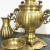 Samovar en laiton persan décoratif pour thé à charbon, 6 litres