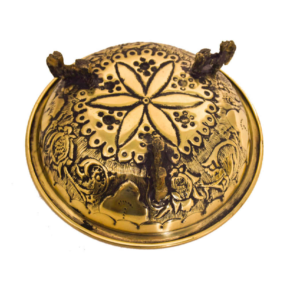 Samovar en laiton persan décoratif pour thé à charbon, 3 litres