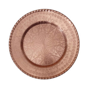 Assiette de vaisselle en cuivre persan – Modèle Atrin