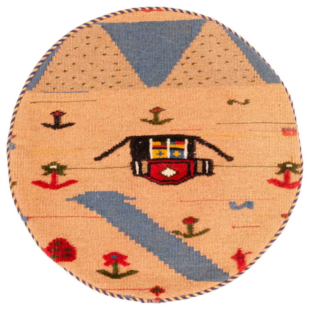 Housse de Coussin Kilim Persan - Modèle Dayan Tissé à la Main