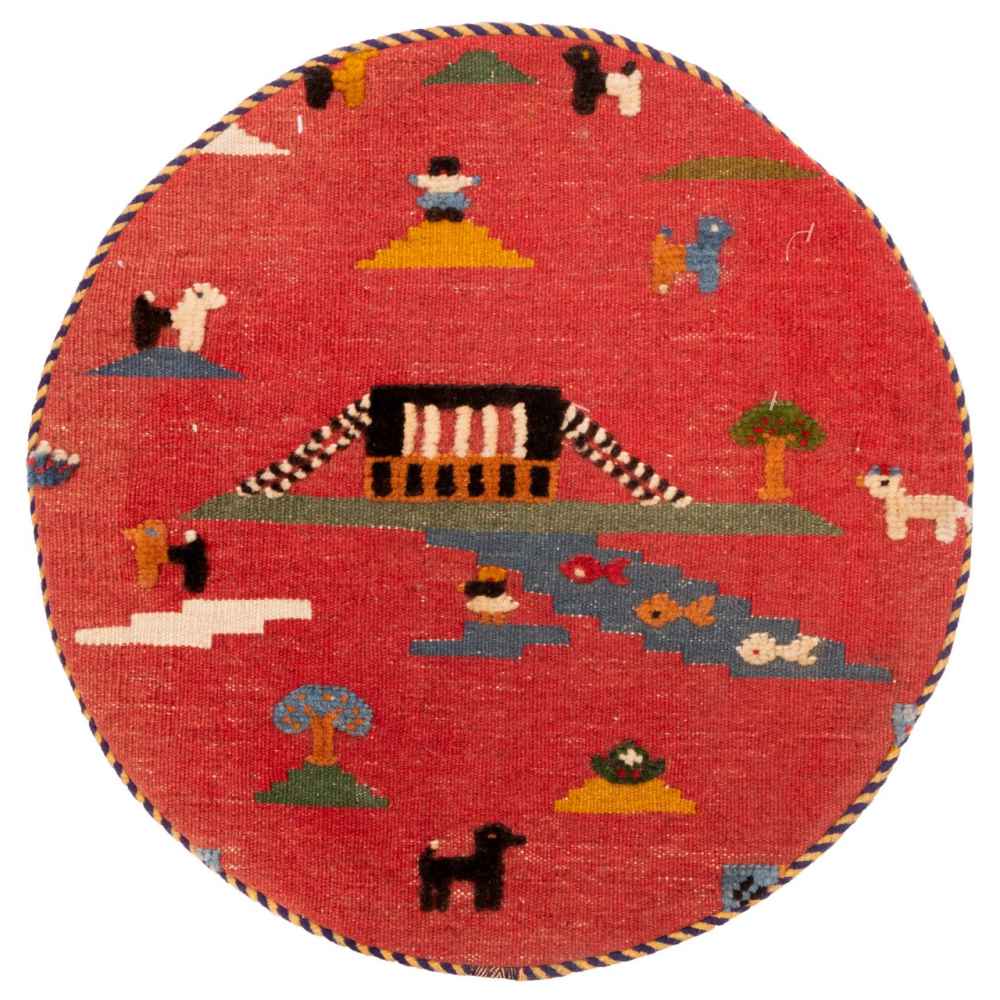Housse de Coussin Kilim Persan - Modèle Ramoon Tissé à la Main
