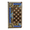 Plateau d'Échecs en Marqueterie Persane Modèle Roya
