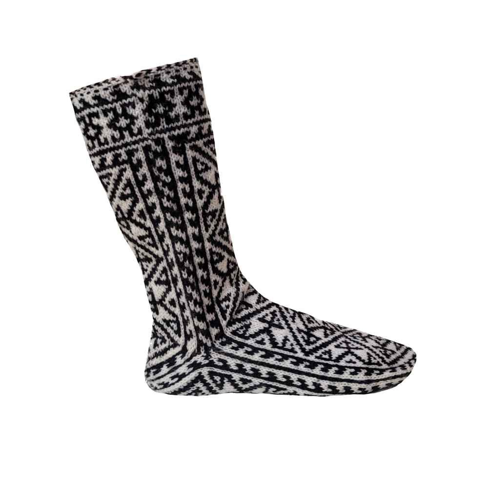 Chaussettes en laine tissées à la main perses pour hommes tricotées Nariman