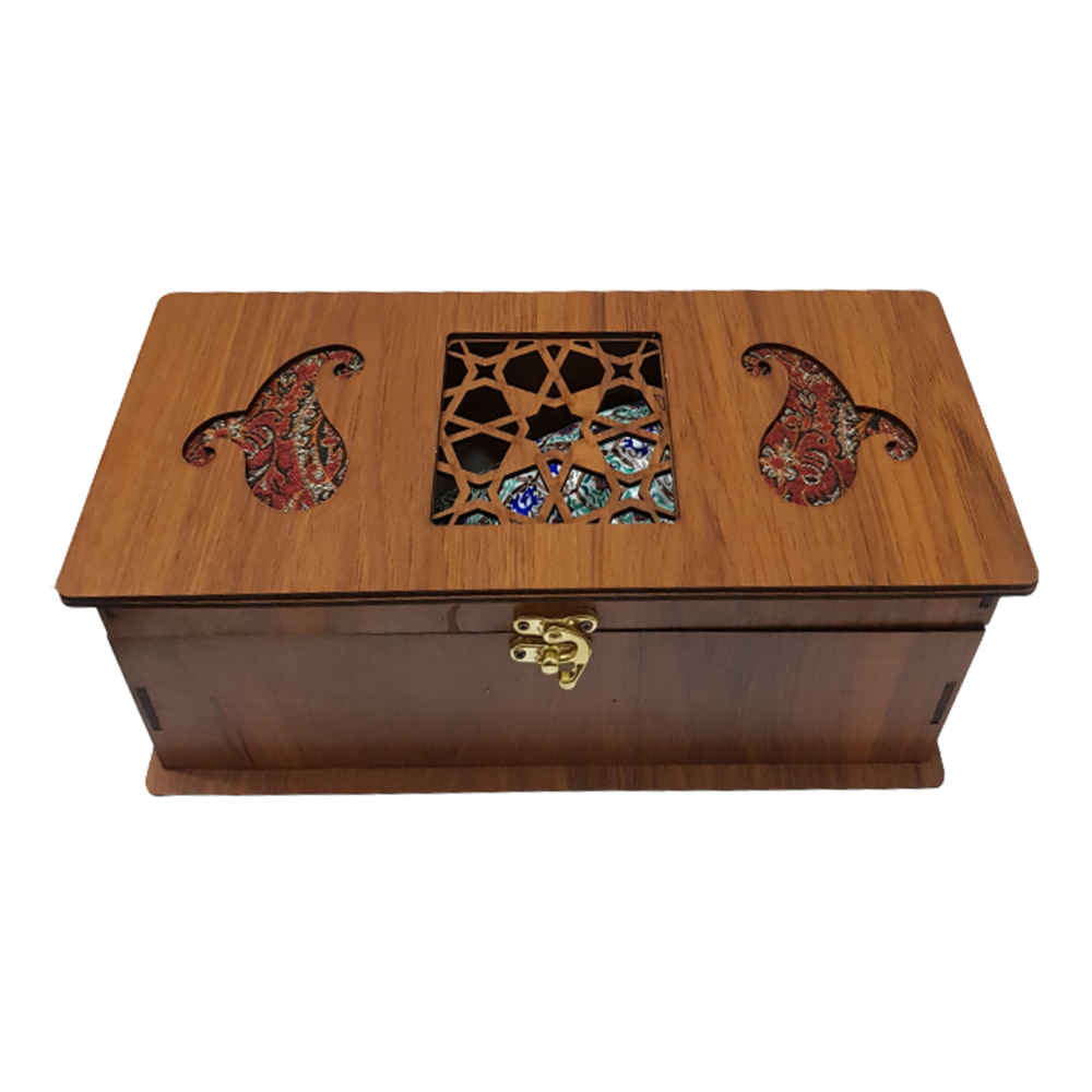 Vase en cuivre décoratif peint à la main avec émail Minakari persan Fasa