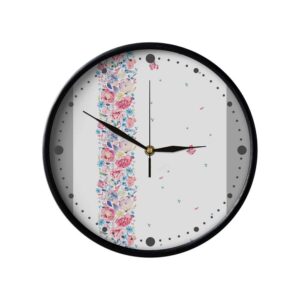 Horloge murale analogique inspirée de la Perse avec motif – Arusak