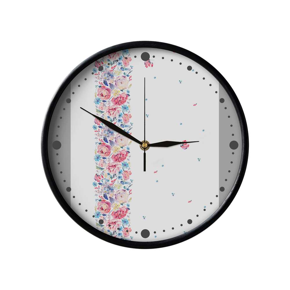 Horloge murale analogique inspirée de la Perse avec motif - Arusak