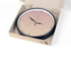Horloge murale analogique inspirée de la Perse avec motif - Calligraphie
