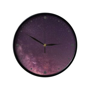 Horloge murale analogique inspirée de la Perse avec motif – Kahkeshan