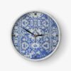 Horloge murale analogique inspirée de la Perse avec motif - Moderne