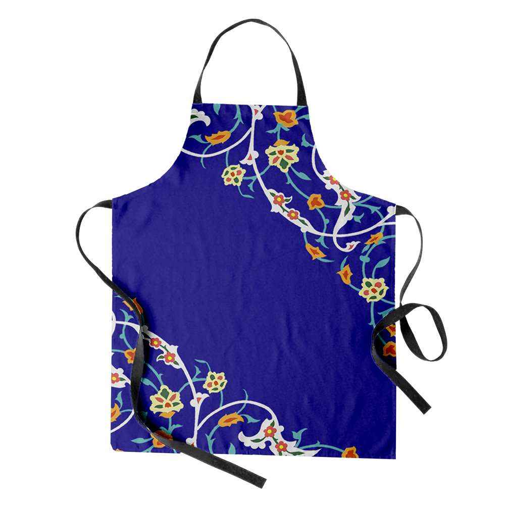 Tablier de Cuisine Style Persan Modèle Tazhib