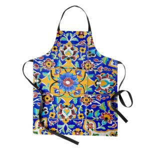Tablier de Cuisine Style Persan Modèle Tile