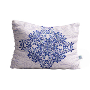 Oreiller de lit confort – Housse en velours inspirée de l’art persan modèle Sama (2x)