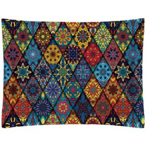 Taie d’oreiller en velours persan – Taille standard modèle Jana (x2)