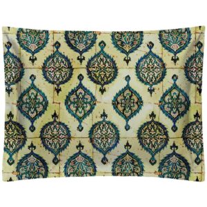 Taie d’oreiller en velours persan – Taille standard modèle Kaashi (x2)