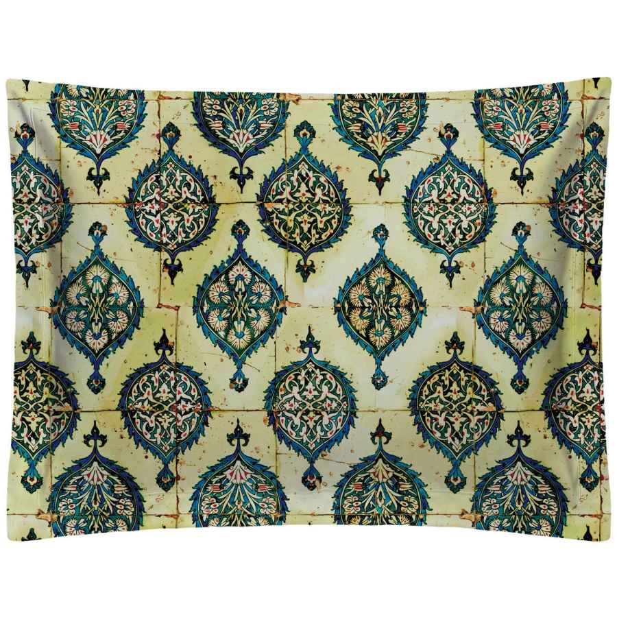 Taie d’oreiller en velours persan – Taille standard modèle Kaashi (x2)