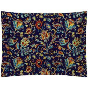 Taie d’oreiller en velours persan – Taille standard modèle Rens (x2)