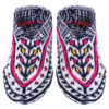 Pantoufles en crochet Azerbaïdjan pour femmes en fibre acrylique tricotée Dastbaf