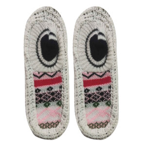Chaussons au Crochet pour Femme en Coton Tricoté – Modèle Hengameh