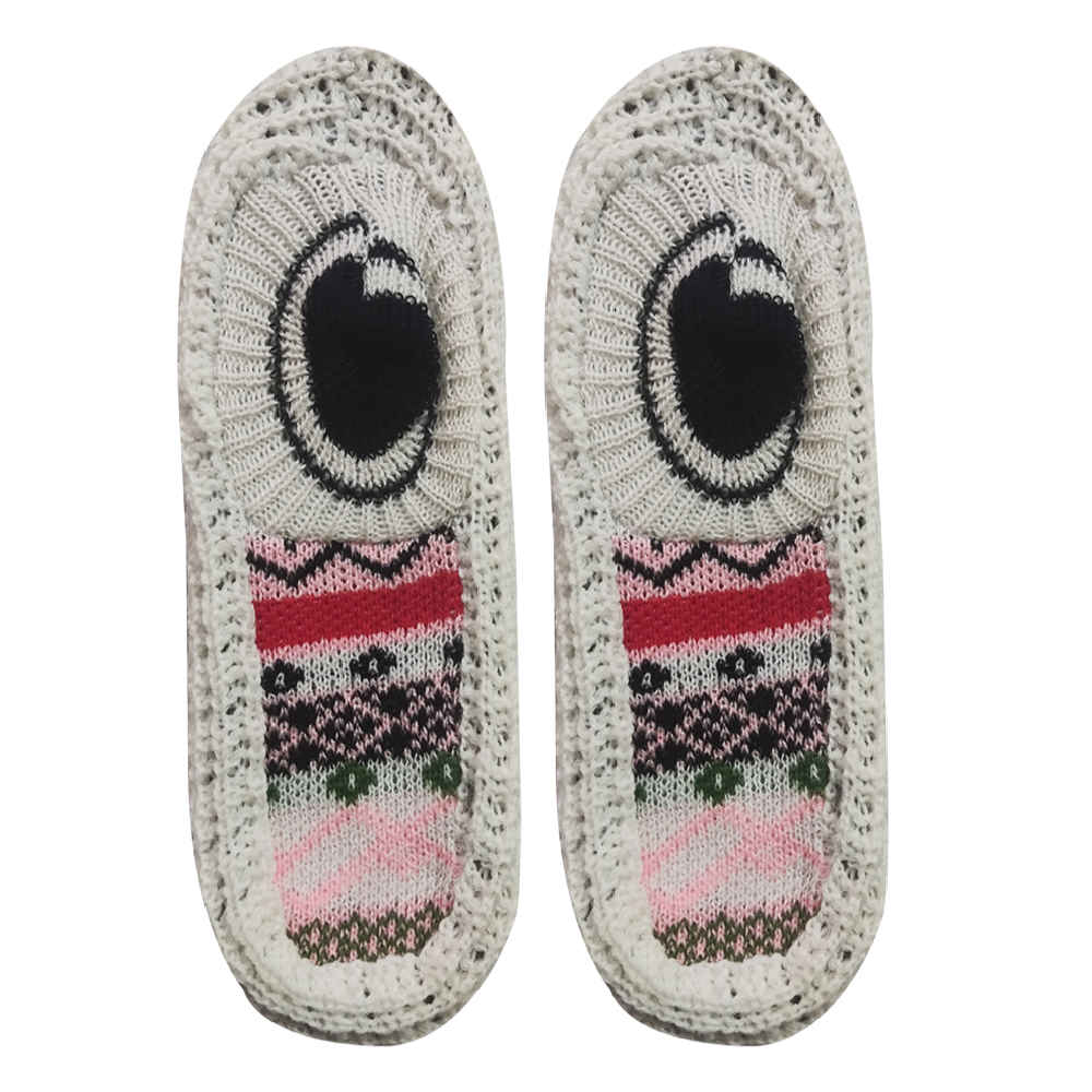 Chaussons au Crochet pour Femme en Coton Tricoté – Modèle Hengameh