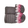 Chaussons au Crochet pour Femme en Coton Tricoté – Modèle Rosa