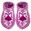 Chaussons au Crochet d’Azerbaïdjan pour Femme en Fibre Acrylique Tricotée – Modèle Sahar