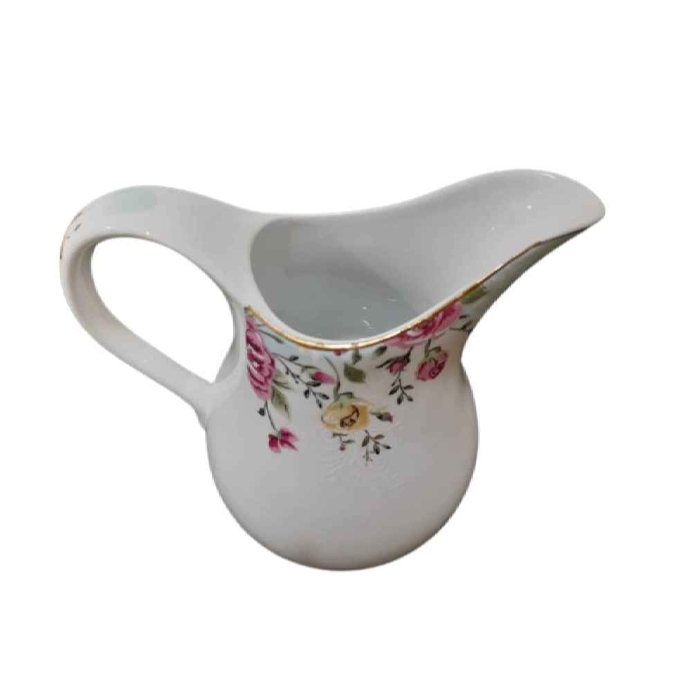 Pichet en porcelaine motif floral Kamelia
