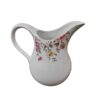 Pichet en porcelaine motif floral Kamelia