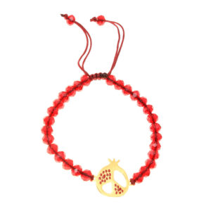 Bracelet Perlé pour Femme – Design Grenade