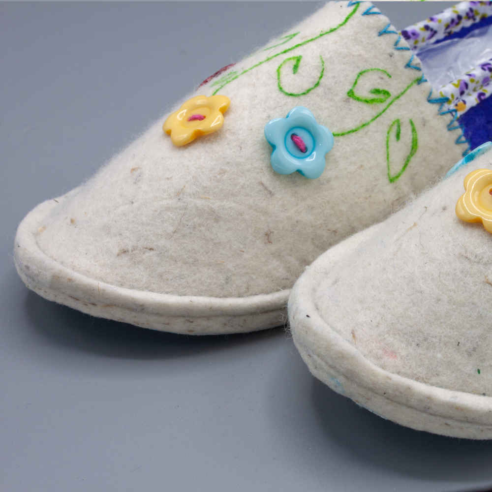 Pantoufles en feutre persan – Confort moderne