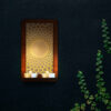 Applique murale persane en bois pour bougies chauffe-plat Ayaz (x2)