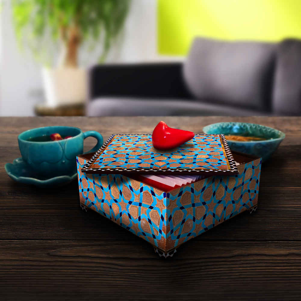 Boîte Organisatrice de Bonbons en Bois Modèle Farhad