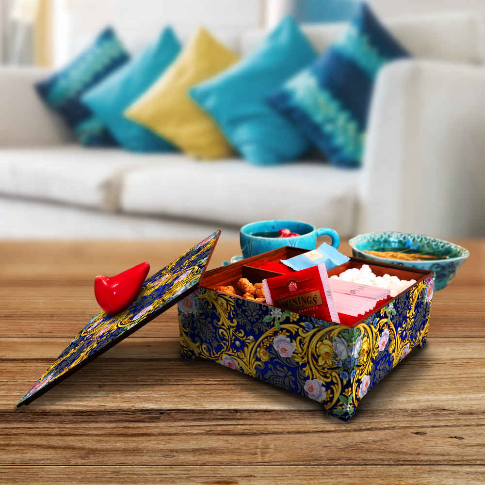 Boîte Organisatrice de Bonbons en Bois Modèle Raika