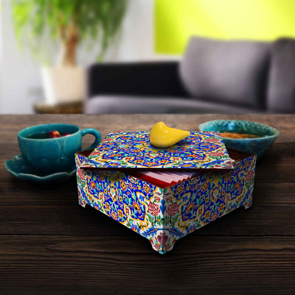 Boîte Organisatrice de Bonbons en Bois Modèle Traditionnel