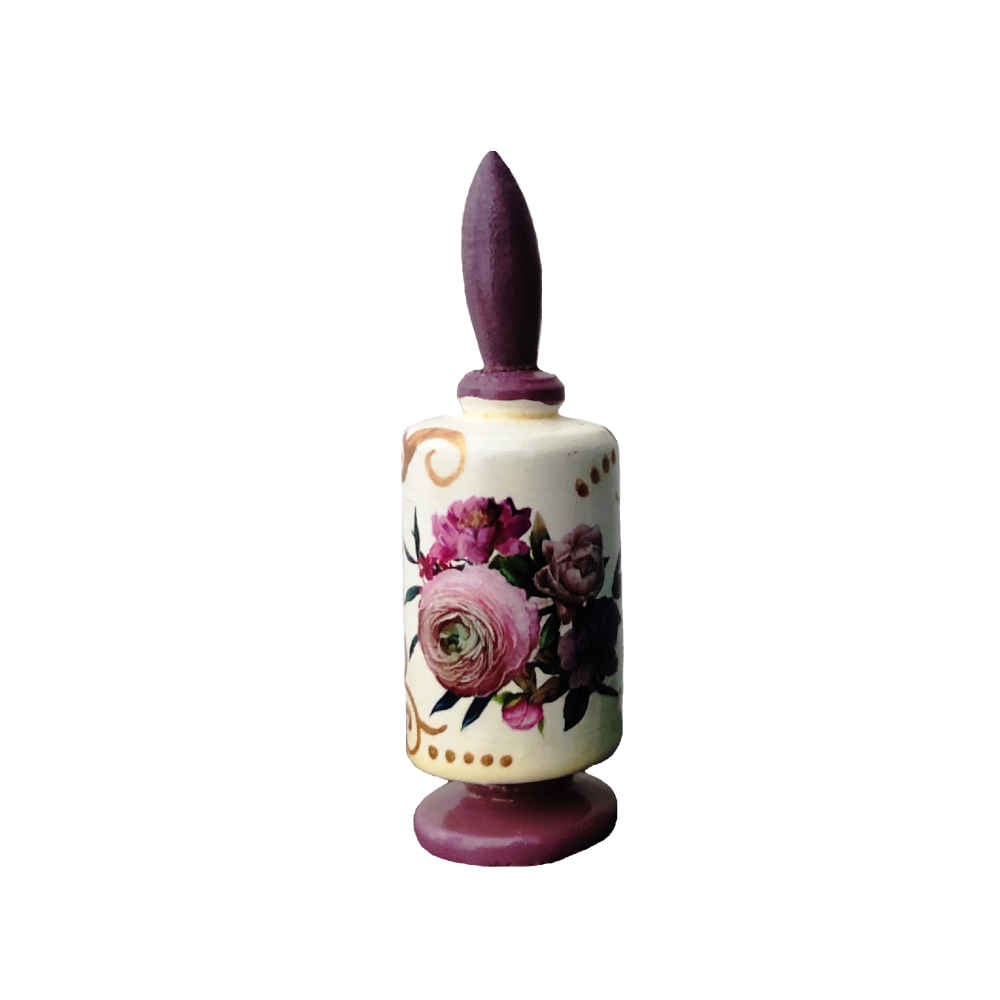Contenant Persan Surma Dani en Bois pour Garder le Kohl Diako (x2)
