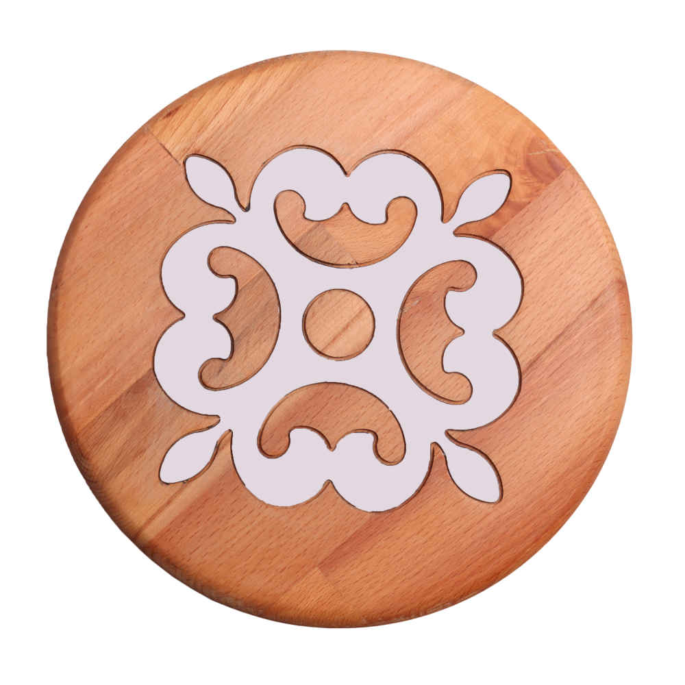 Boîte organisatrice en bois pour noix et snacks Modèle 3 sections