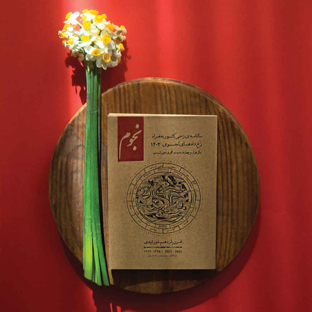 Planificateur du calendrier persan 1402 modèle Astronomie