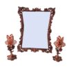 Set de plats Haftseen en cuivre avec miroir adapté pour Nowruz Afra