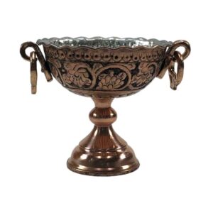 Set de plats Haftseen en cuivre adapté pour la célébration de Nowruz Tong (x7)