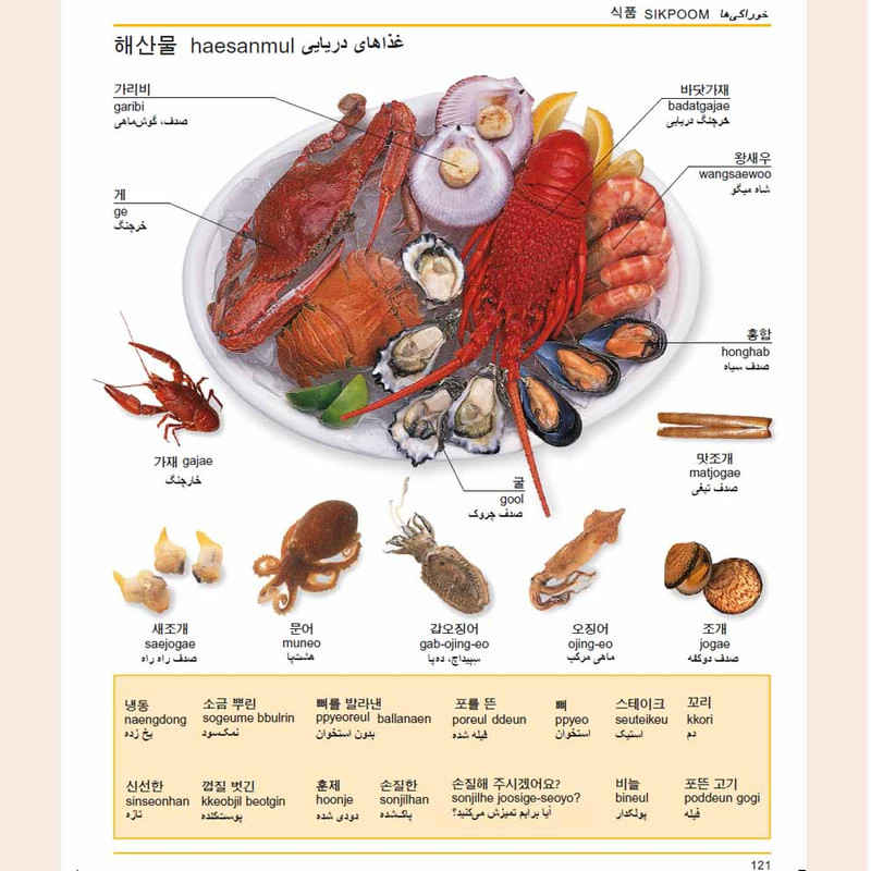 Dictionnaire visuel coréen – persan par Zahra Yousefi Rad