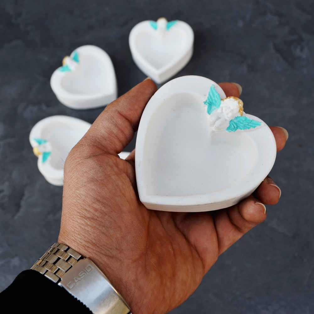 Set de plats Haftseen avec miroir, adapté pour Nowruz Ghalb (6 pièces)