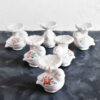 Set de plats Haftseen avec miroir, adapté pour Nowruz Morghe Amin (10 pièces)