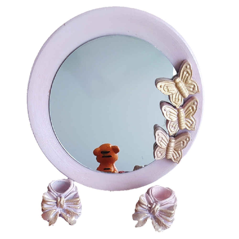 Set de plats Haftseen avec miroir, adapté pour Nowruz Parvaneh (10 pièces)