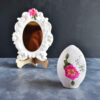Set de plats Haftseen avec miroir, adapté pour Nowruz Sanam (10 pièces)