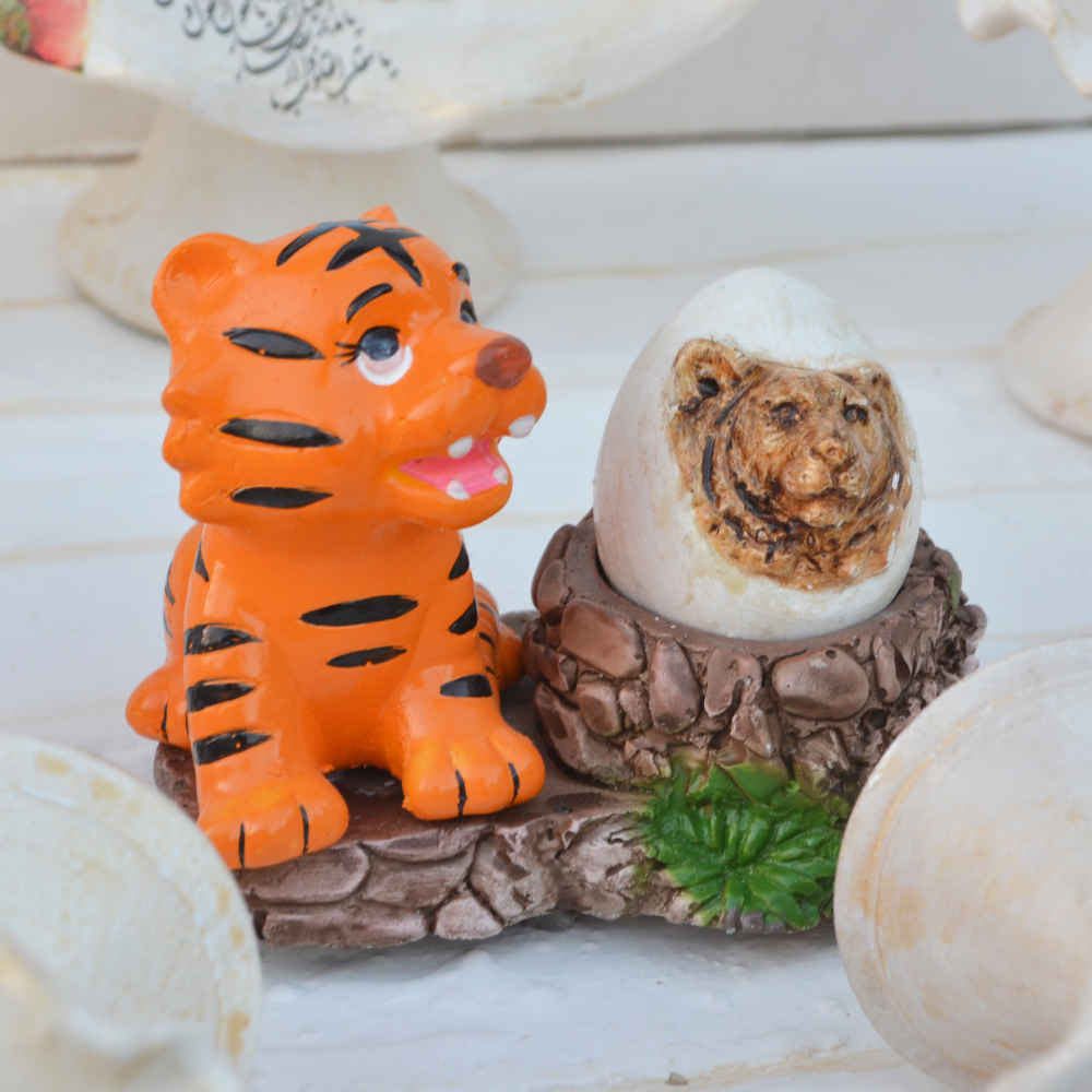 Set de plats Haftseen avec miroir, adapté pour Nowruz Sogol (13 pièces)