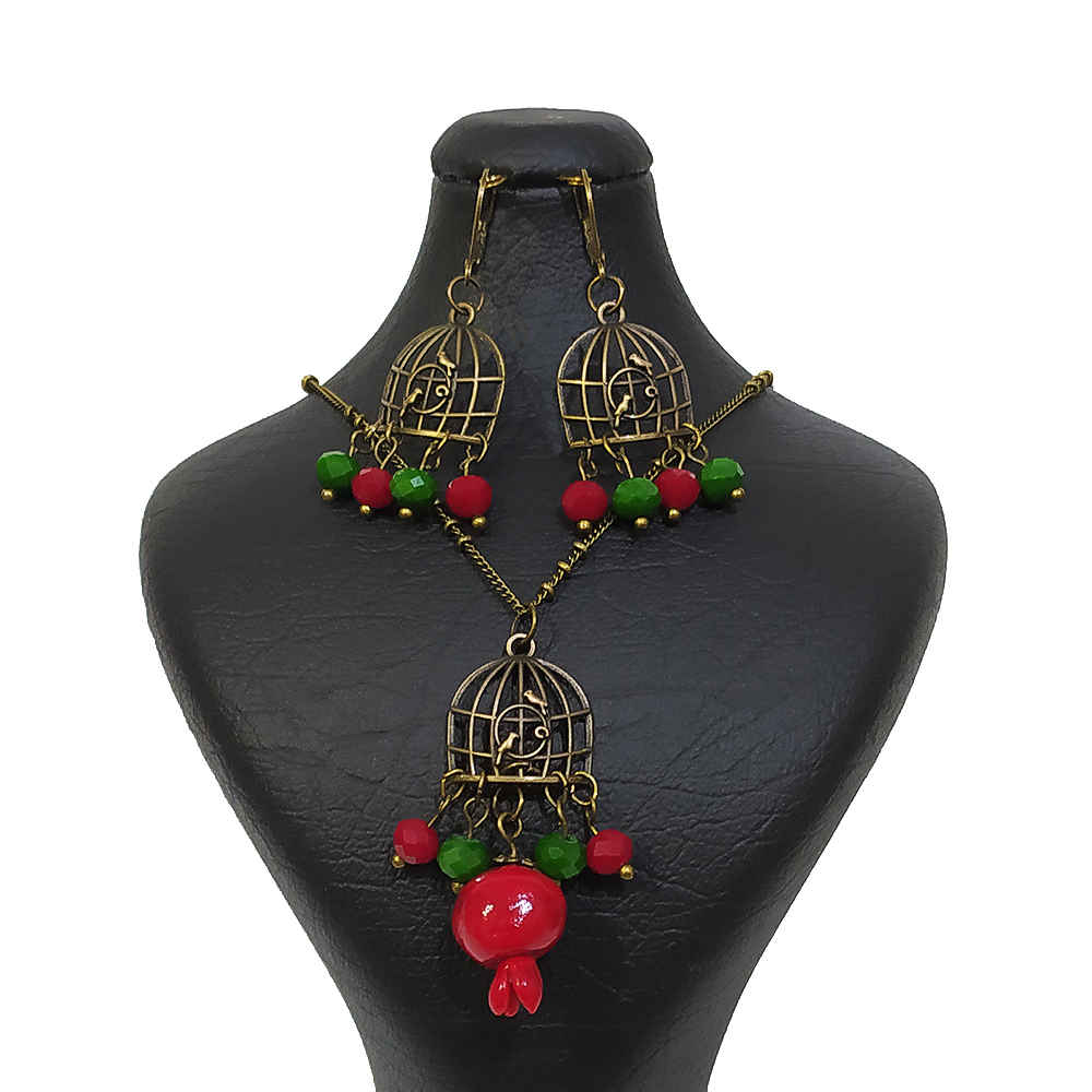 Set de bijoux persans Morghe Amin modèle Lima
