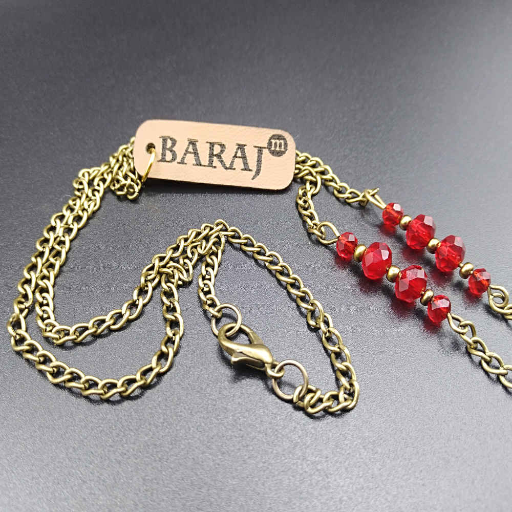 Collier Persan Minimaliste pour Femmes, Oiseau Amin