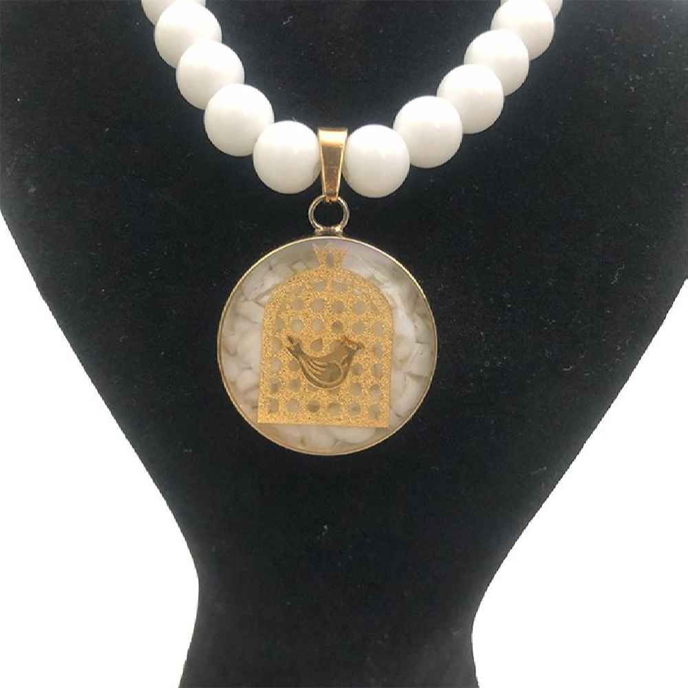 Collier plaqué or persan Noor