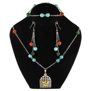 Set de bijoux persans Morghe Amin modèle Aviz
