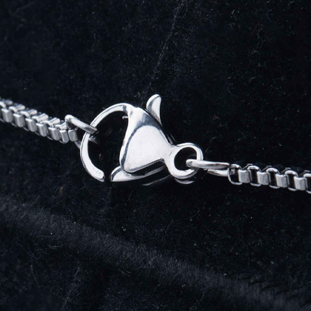 Collier en Acier Persan Minimaliste pour Femme « Morghe Amin »